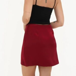 Rumored Red Mini Skirt